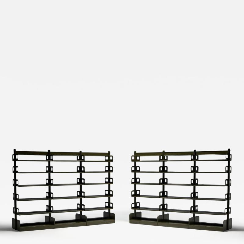  Strafor Modular Freestanding Shelving System France 1950s