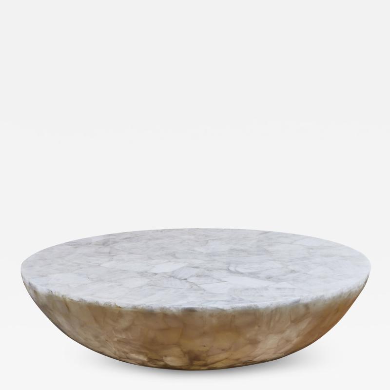  Studio Glustin Coffee table in rock crystal by Galerie Glustin