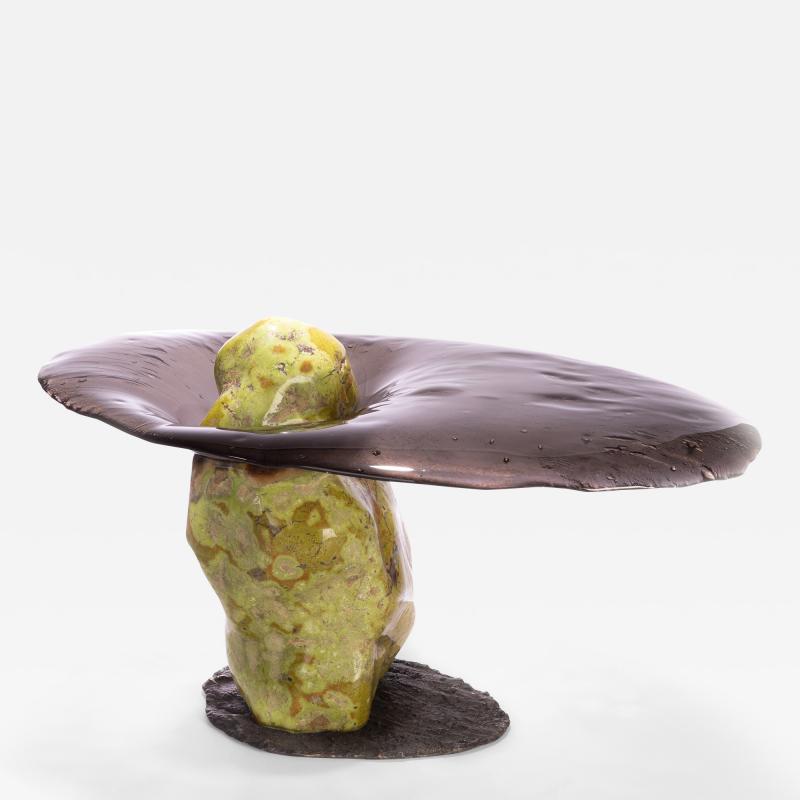  Studio Greytak IMPACT TABLE GREEN JASPER