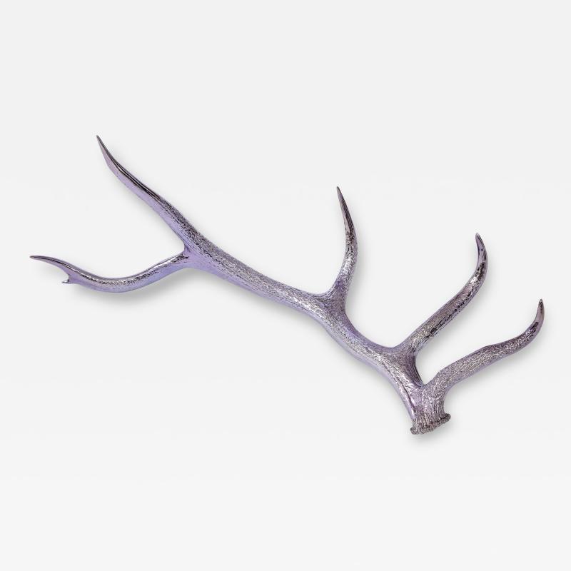  Studio Greytak Purple Chromed Elk Antler Shed