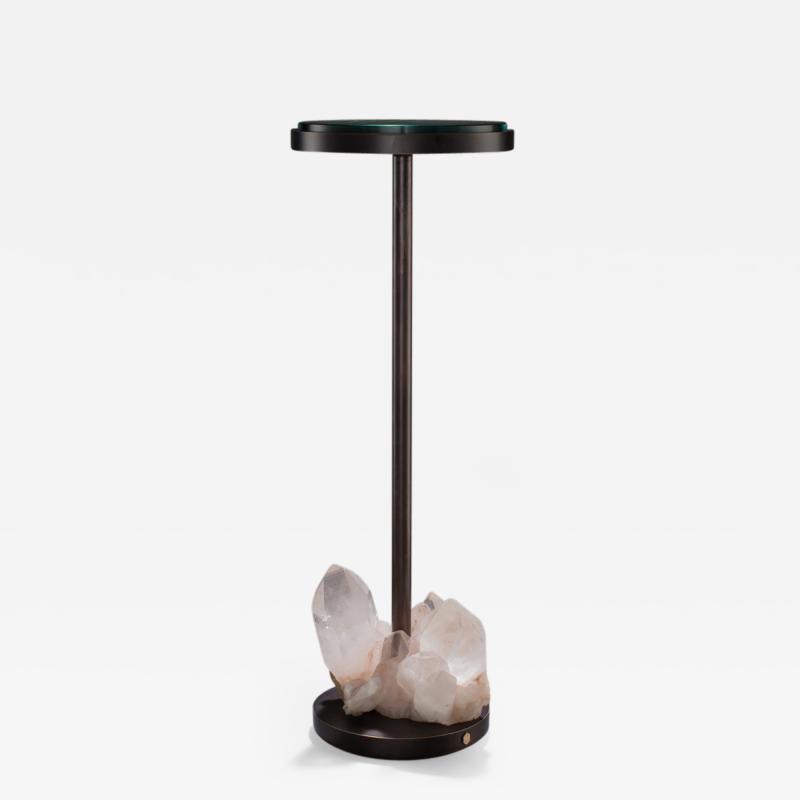  Studio Greytak Studio Greytak Havana Table 4 Himalayan Quartz Bronze Occasional Table