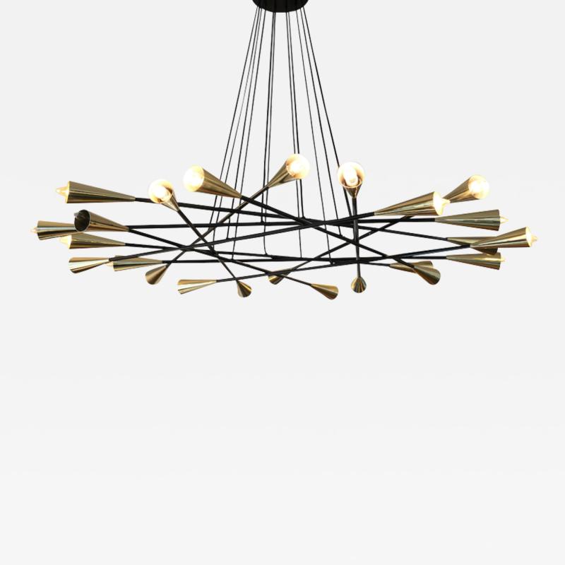  Studio Van den Akker The Drake Chandelier by Studio Van den Akker