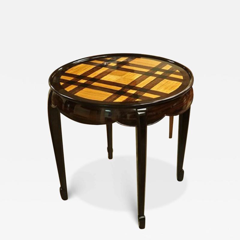  Sue et Mare Sue et Mare side table in Brazilian black rosewood