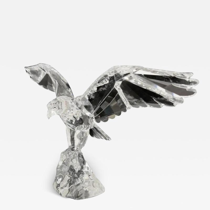  Swarovski Rare Swarovski Crystal Eagle Figurine by Anton Hirzinger Retired