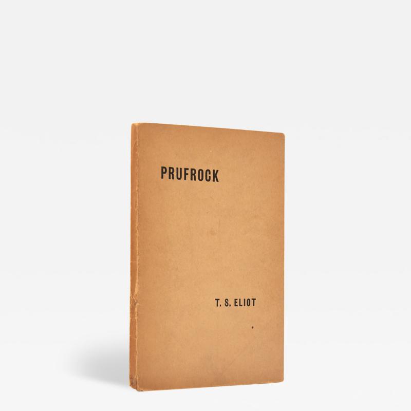  T S ELIOT Prufrock and Other Observations by T S ELIOT