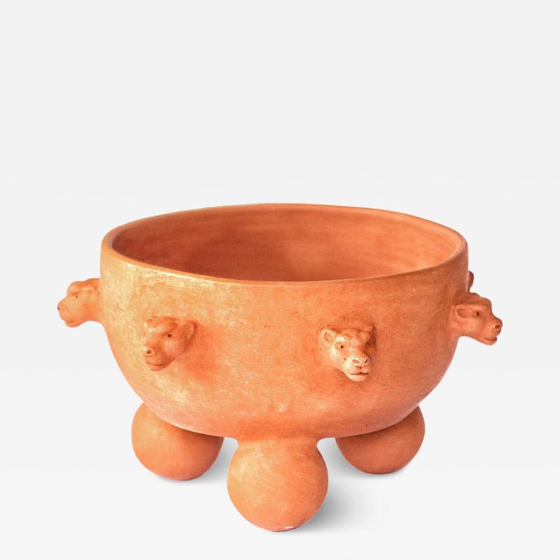  Taller Maya Jaguar Bowl Clay Taller Maya 2024 Lot 795