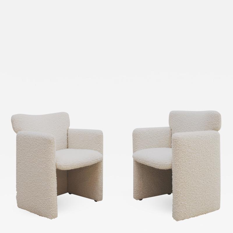  Tecno Tecno Milano Progetti Tecno Modern Pair of Italian Chairs 1980s