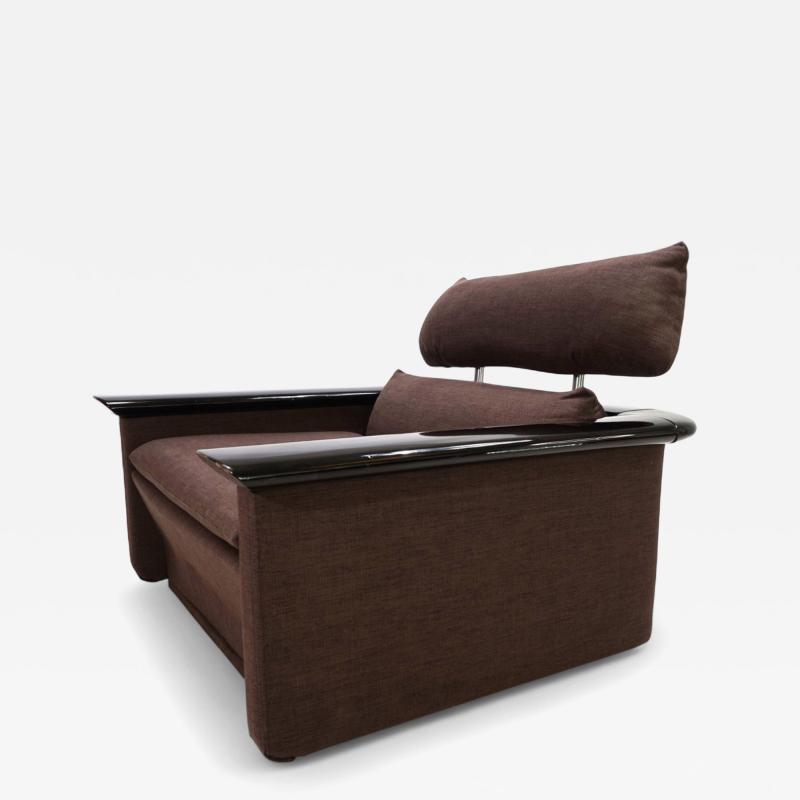  Tecno Tecno Milano Tecno lounge chair with piano lacquer trim 1970