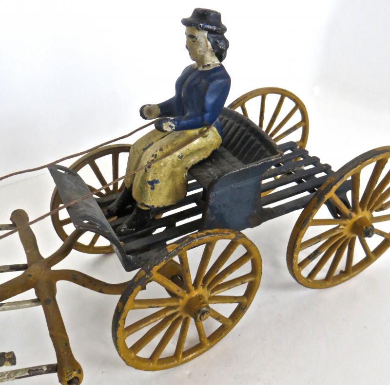 The Harris Toy Company - Goat Drawn Lady Driver American Toy by Harris ...