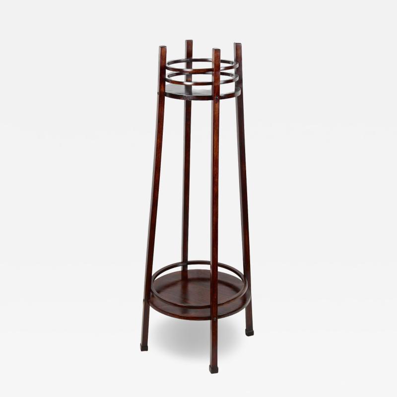  Thonet 20th Century Art Nouveau Bentwood Pedestal by THONET Mod 9531 AT ca 1906