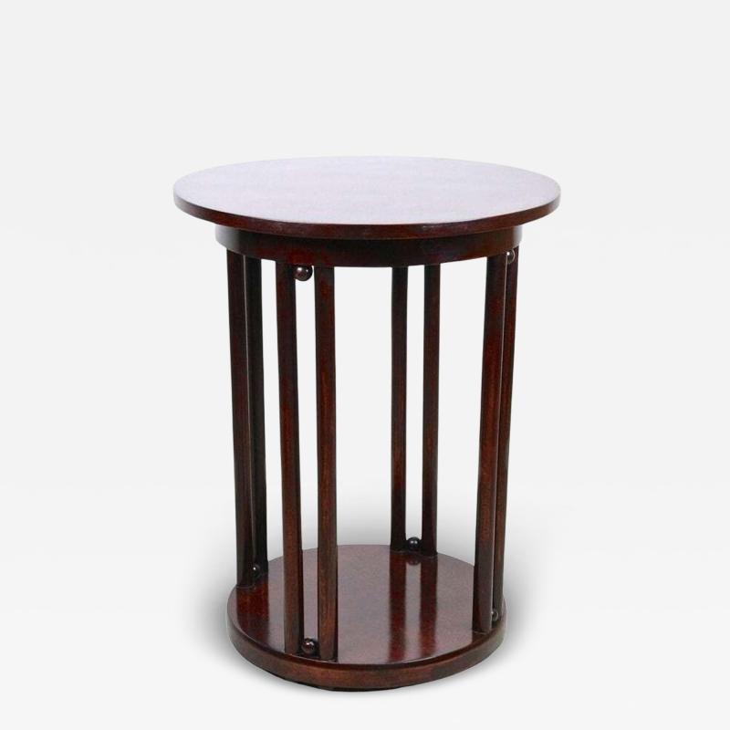  Thonet 20th Century Thonet Side Table Fledermaus Design Josef Hoffmann AT ca 1906