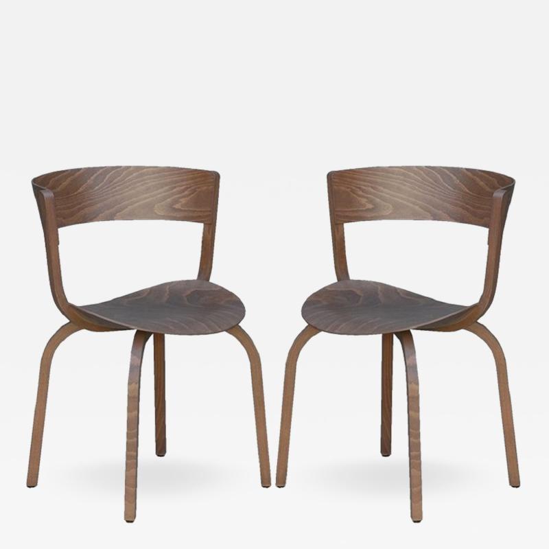  Thonet Pair of 404 F chairs by Stefan Diez for Thonet