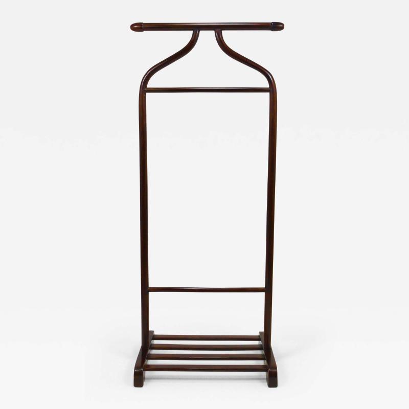  Thonet Thonet Vienna Art Deco Bentwood Clothing Valet Dressing Stand Austria 1920s