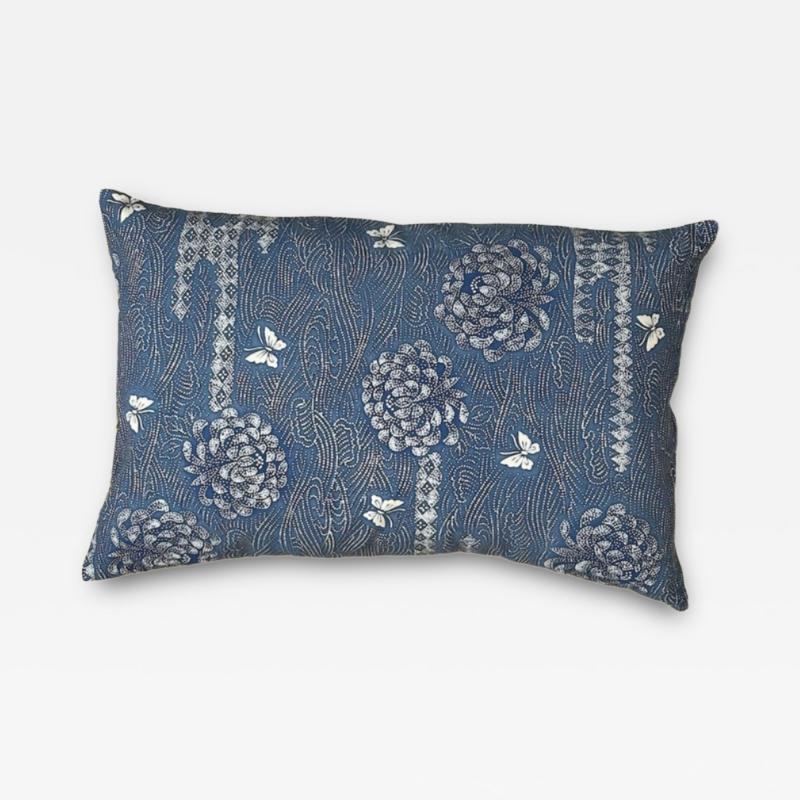  Threads Soft Goods Vintage Cotton Kimono Pillow 11 x 17 Japan 430b