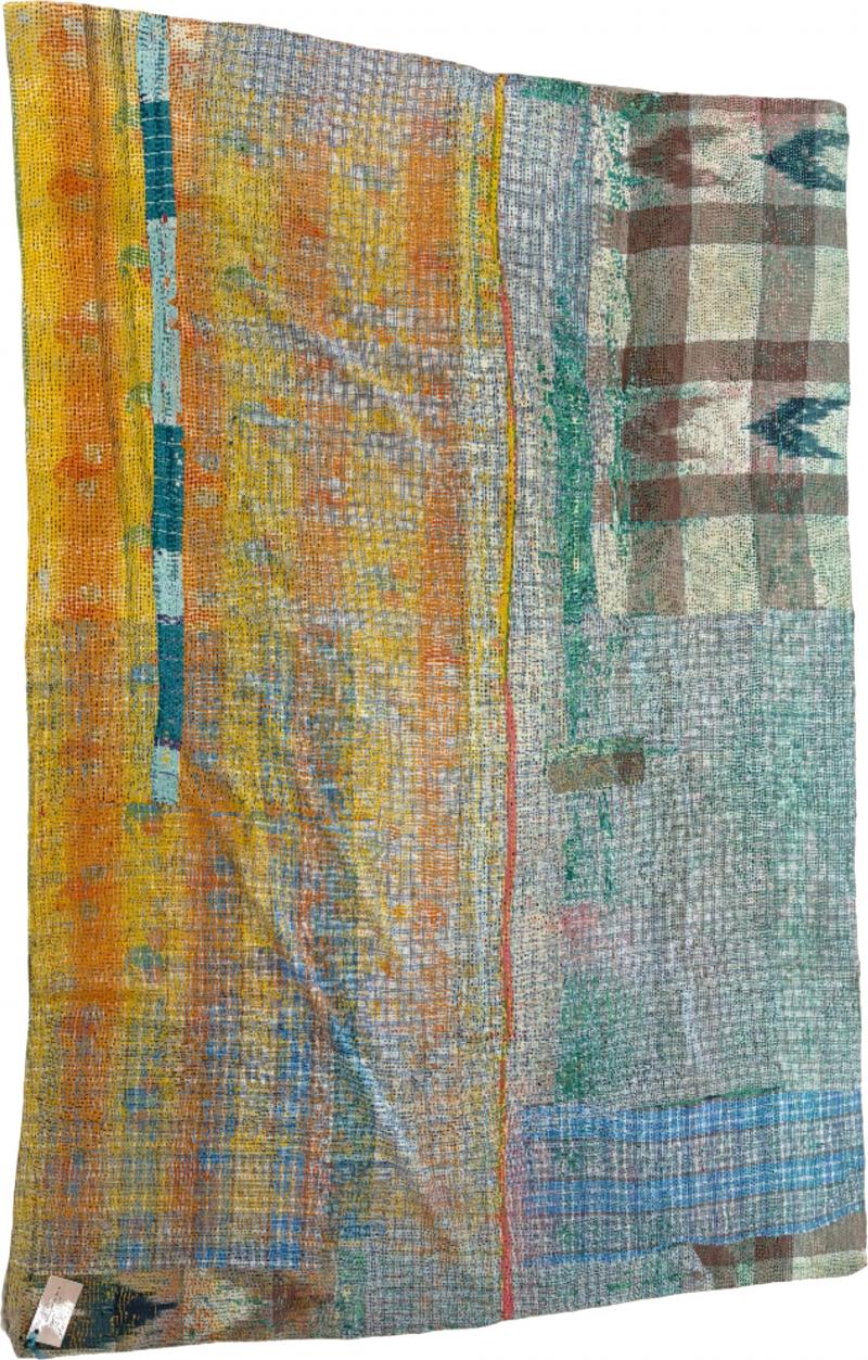  Threads Soft Goods Vintage Kantha Quilt