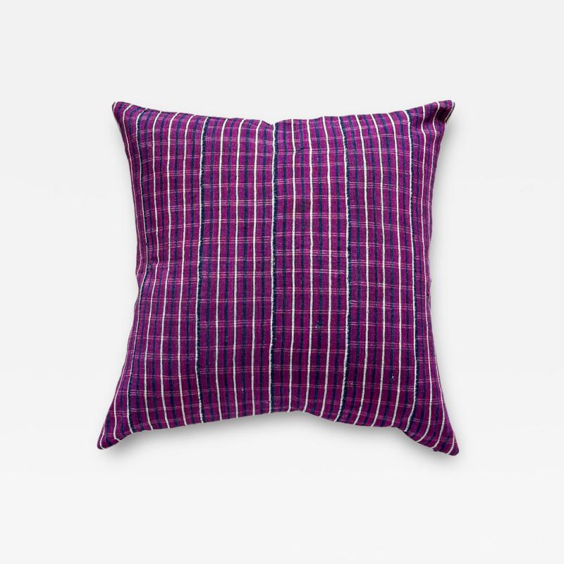  Threads Soft Goods Vintage Yoruba Woven Pillow 22x22 West Africa 303b