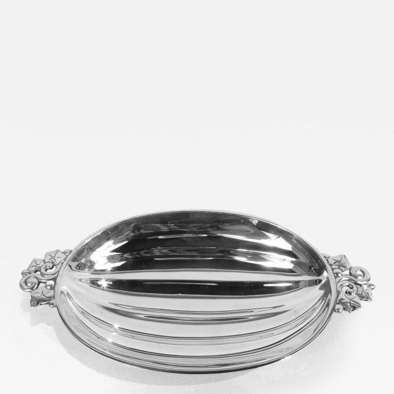  Tiffany Co American Modern Classic Sterling Silver Melon Bowl by Tiffany