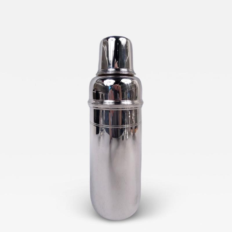  Tiffany Co Antique Tiffany American Art Deco Sterling Silver Cocktail Shaker