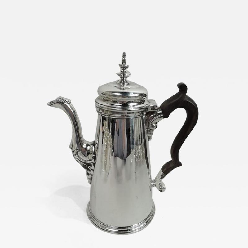  Tiffany Co Antique Tiffany American Colonial Sterling Silver Coffeepot