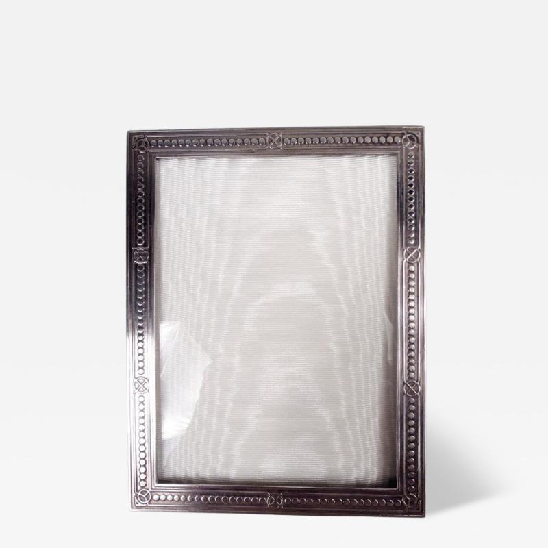  Tiffany Co Antique Tiffany Edwardian Classical Sterling Silver Picture Frame