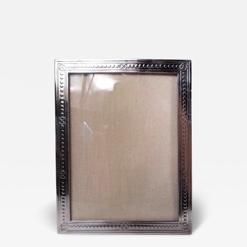  Tiffany Co Antique Tiffany Edwardian Classical Sterling Silver Picture Frame
