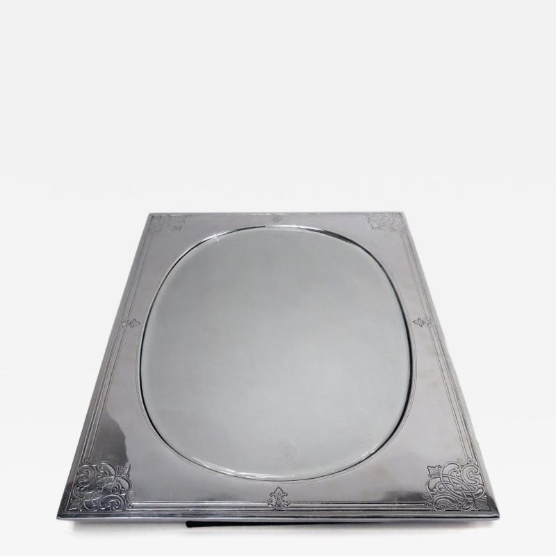  Tiffany Co Antique Tiffany Edwardian Classical Sterling Silver Table Mirror