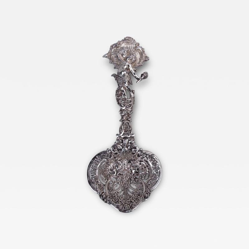  Tiffany Co Antique Tiffany Gilded Age Sterling Silver Bonbon Scoop