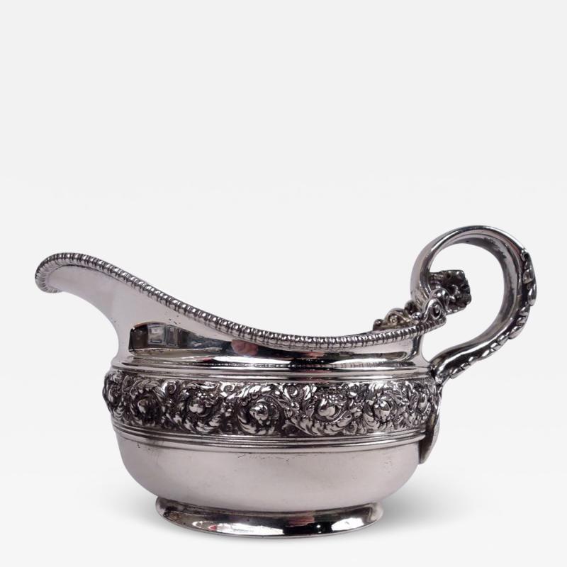  Tiffany Co Antique Tiffany Victorian Classical Sterling Silver Sauceboat