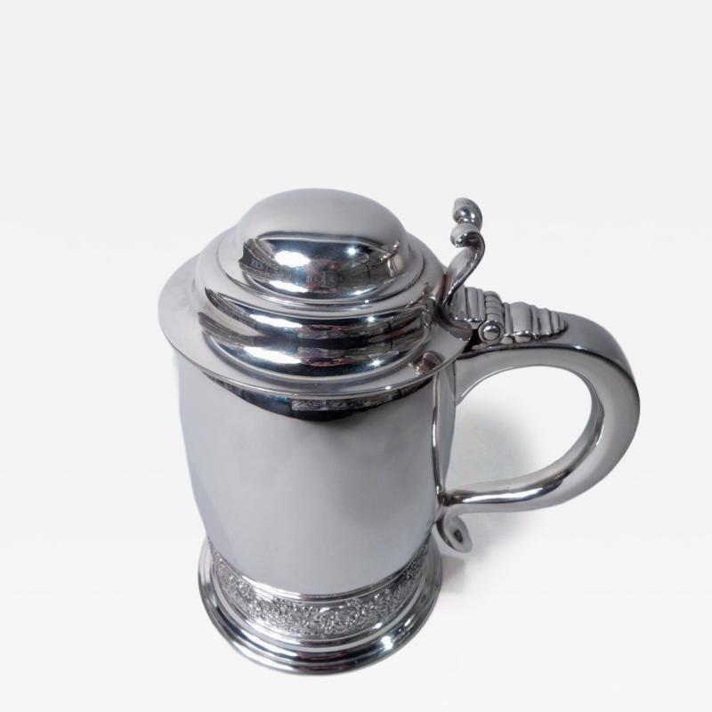  Tiffany Co Antique Tiffany Victorian Georgian Sterling Silver Tankard