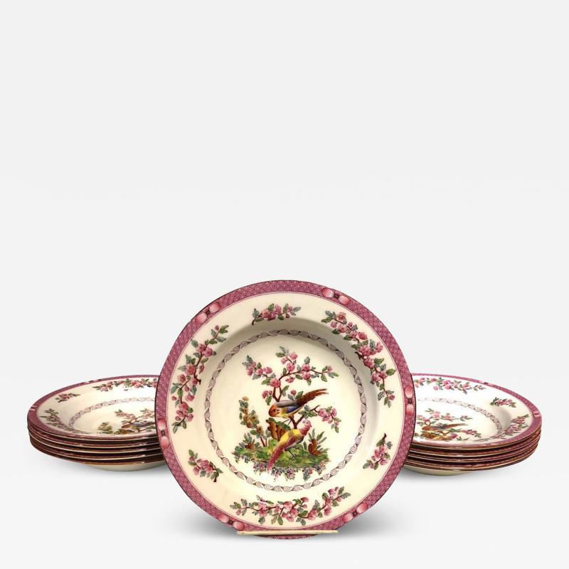  Tiffany Co English Royal Worcester Porcelain Plated Retailed by Tiffany Co Circa 1900