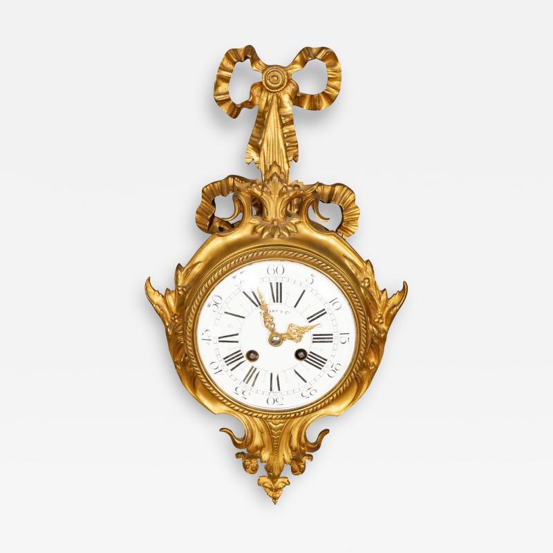  Tiffany Co Louis XVI Style Bronze Wall Clock Retailed By Tiffany