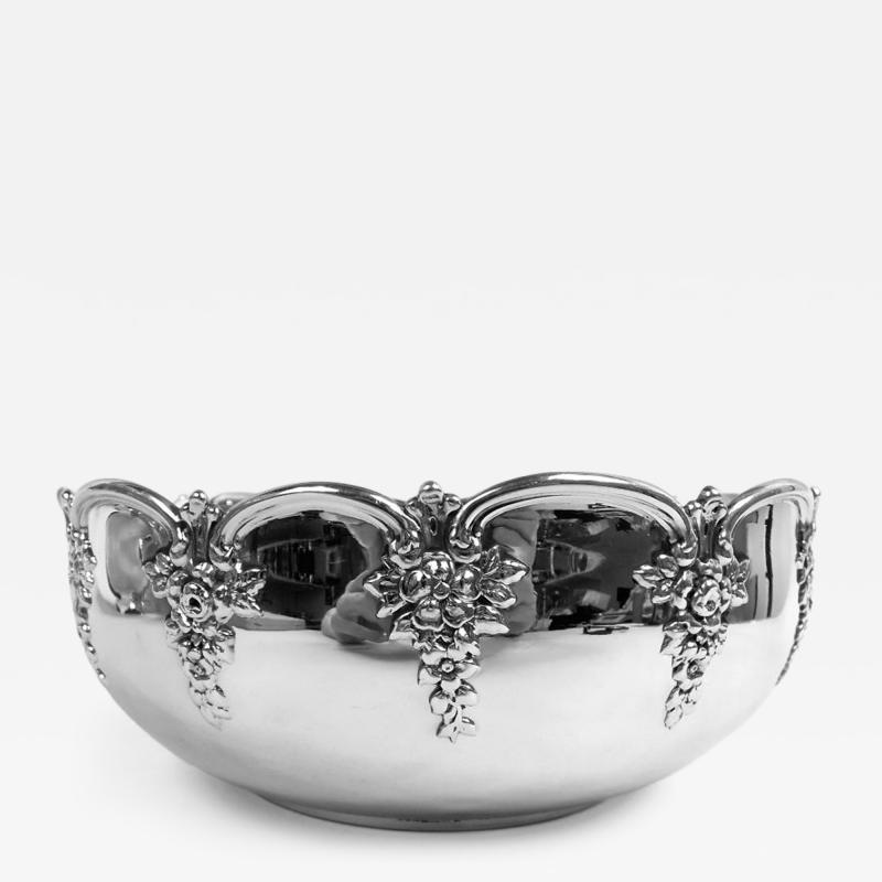  Tiffany Co Pretty Antique Tiffany Edwardian Sterling Silver Bowl
