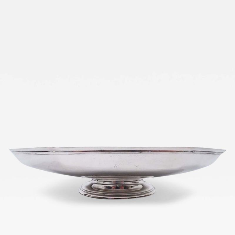  Tiffany Co Tiffany American Art Deco Sterling Silver Footed Bowl C 1914