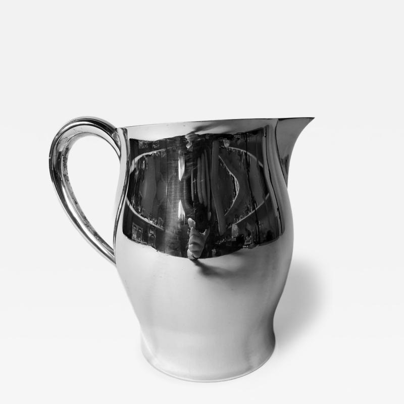  Tiffany Co Tiffany American Federal Classical Sterling Silver Water Pitcher