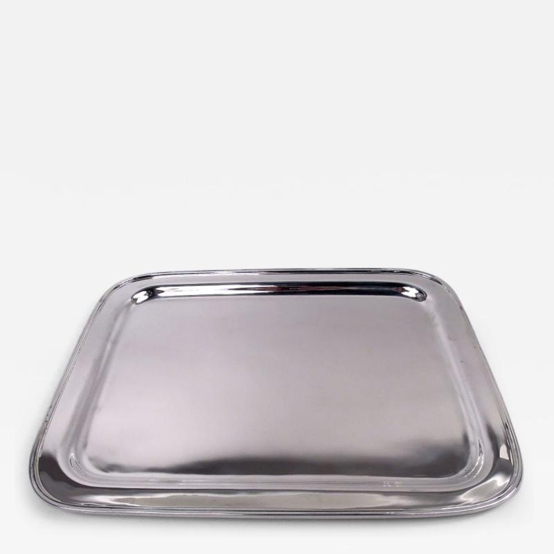  Tiffany Co Tiffany American Modern Sterling Silver Rectangular Serving Tray