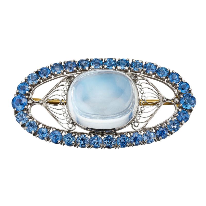  Tiffany Co Tiffany Co Art Nouveau Brooch Louis Comfort Tiffany