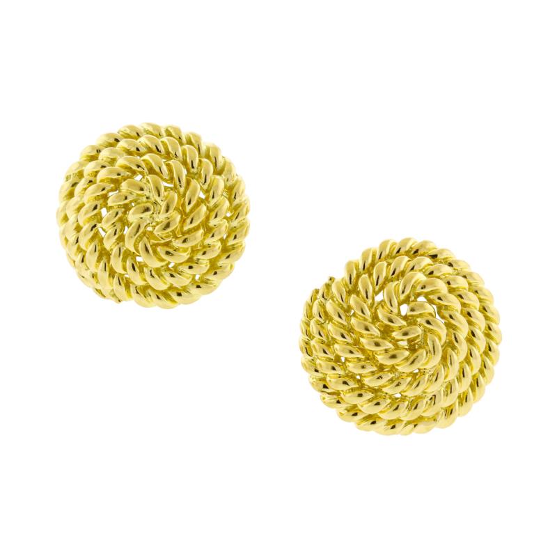  Tiffany Co Tiffany Co Coiled Rope Ear Studs