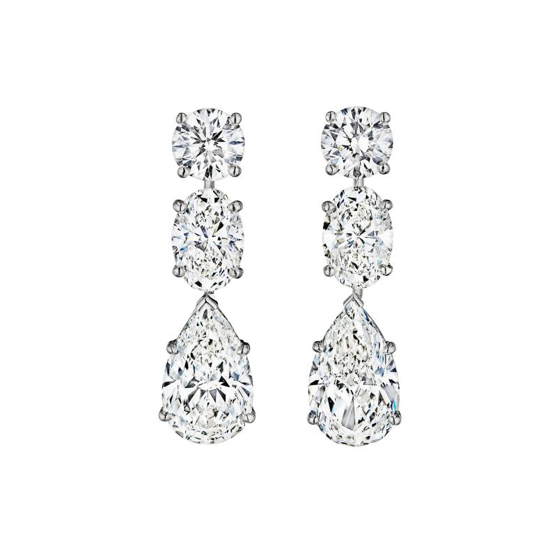  Tiffany Co Tiffany Co Diamond Drop Earrings