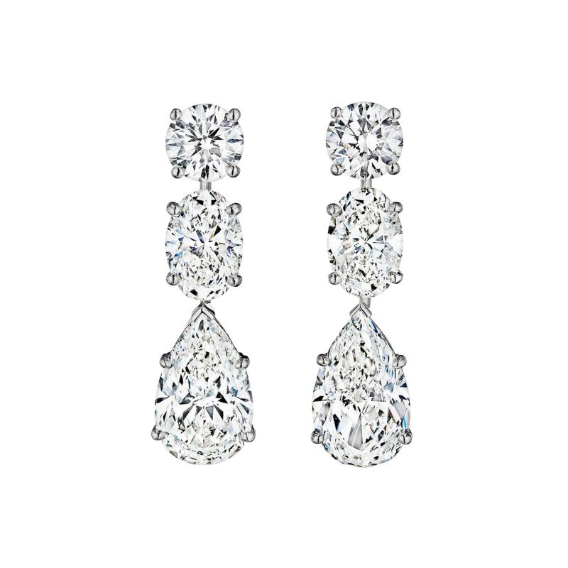  Tiffany Co Tiffany Co Diamond Drop Earrings