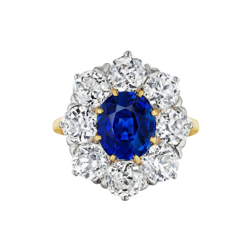  Tiffany Co Tiffany Co Kashmir No Heat Sapphire Ring