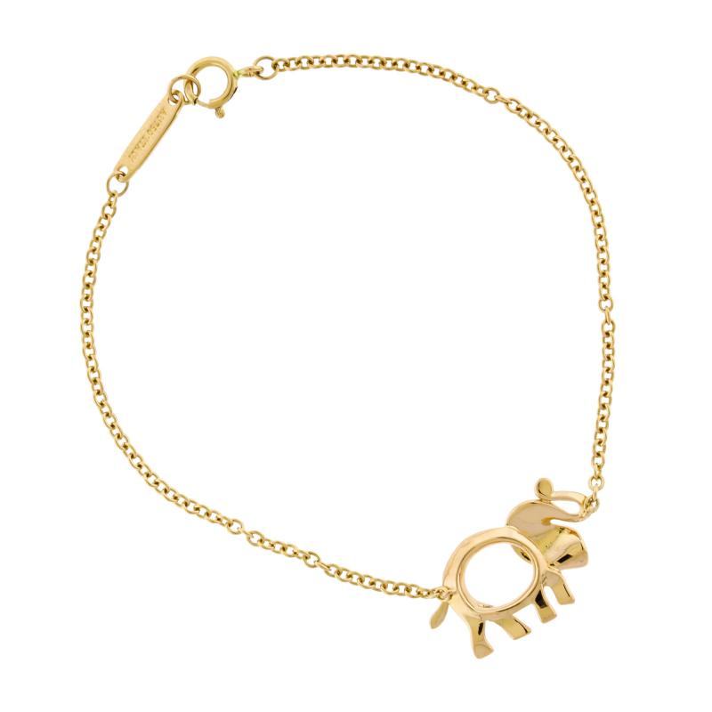  Tiffany Co Tiffany Co Save The Wild Elephant Bracelet 18kt Rose Gold