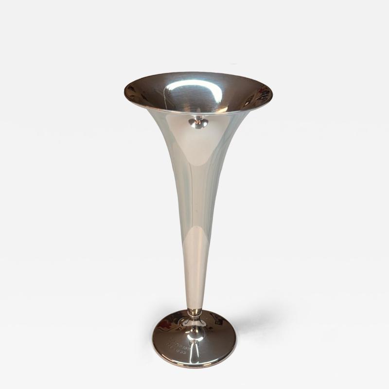  Tiffany Co Tiffany Co Trumpet form Sterling Silver Vase