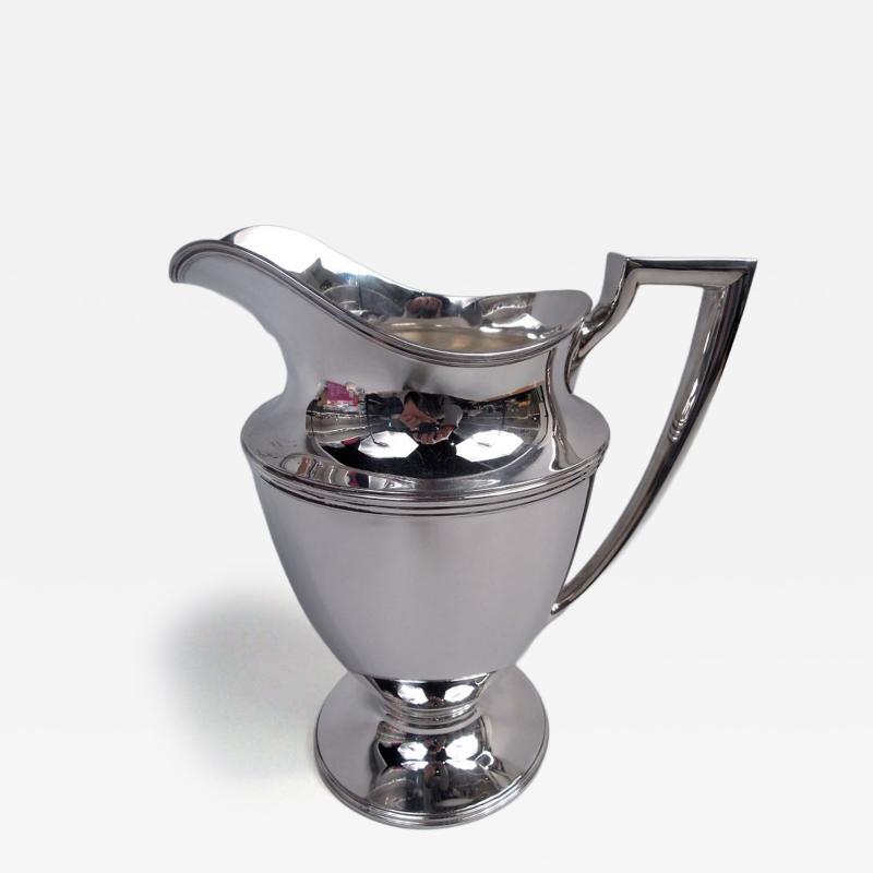  Tiffany Co Tiffany Hamilton Sterling Silver Water Pitcher