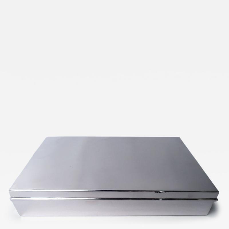  Tiffany Co Tiffany Large Heavy American Modern Sterling Silver Box