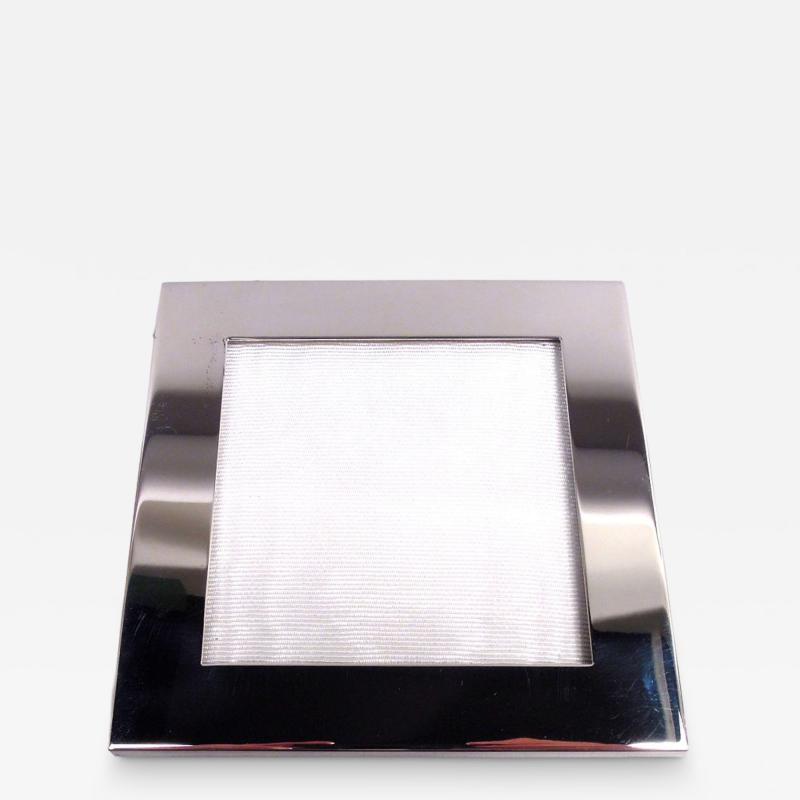  Tiffany Co Tiffany Modern Sterling Silver 4 Inch Square Picture Frame
