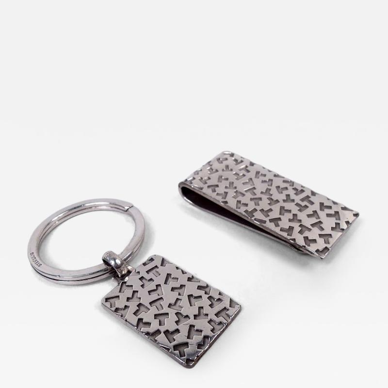  Tiffany Co Tiffany Modern Sterling Silver Key Ring Money Clip