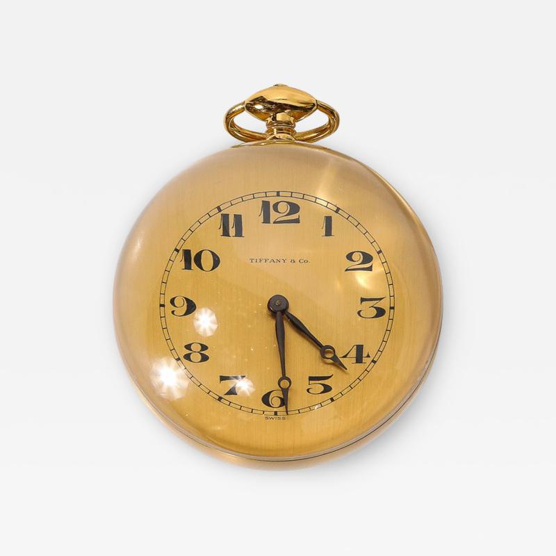  Tiffany Co Vintage Tiffany Co Spherical Desk Clock