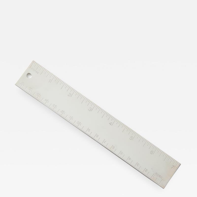  Tiffany and Co TIFFANY CO SILVER PLATED METRIC RULER