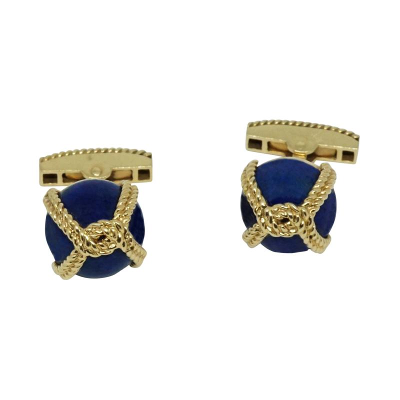  Tiffany and Co Tiffany Co Lapis Lazuli Cufflinks