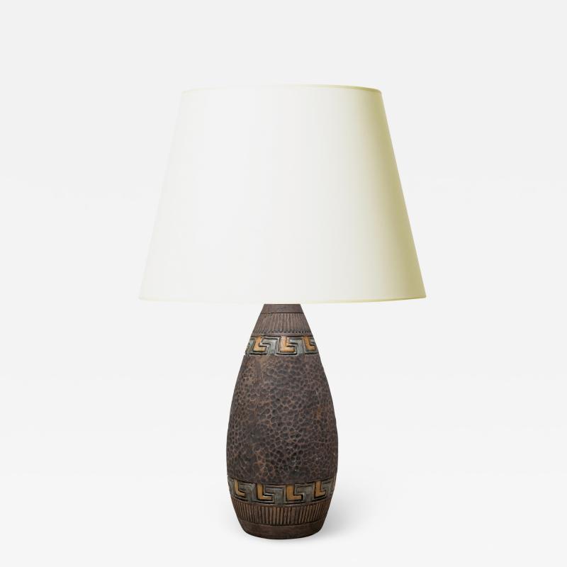  Tilgman KeramiK Textured Table Lamp by Tilgman Kermik